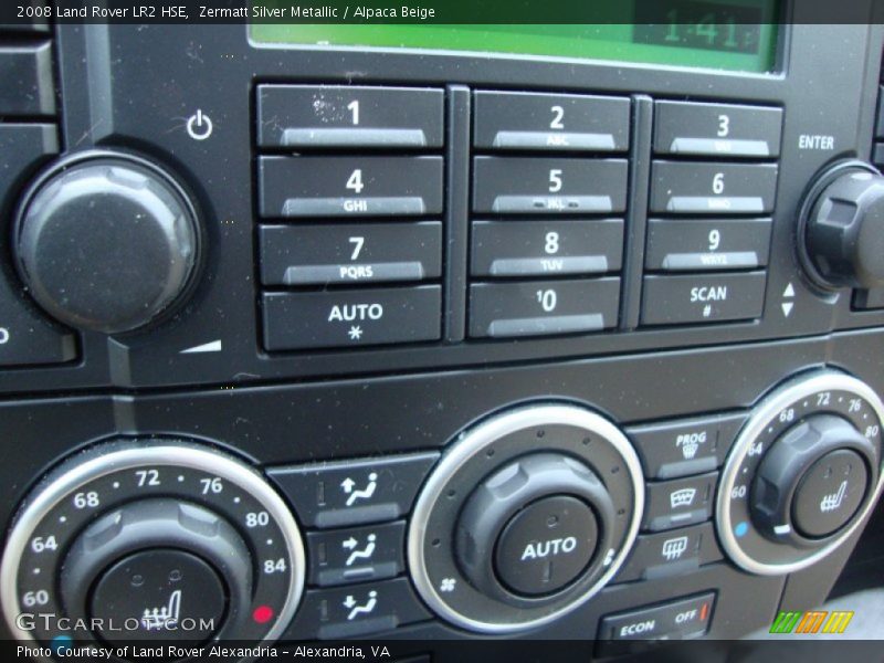 Zermatt Silver Metallic / Alpaca Beige 2008 Land Rover LR2 HSE