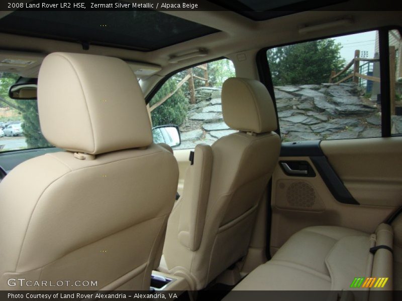 Zermatt Silver Metallic / Alpaca Beige 2008 Land Rover LR2 HSE