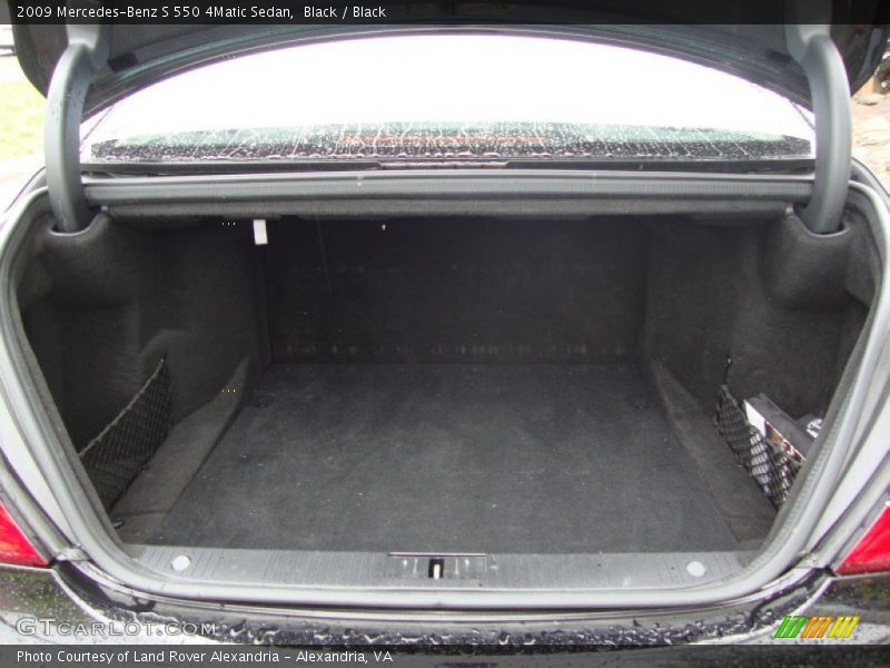 Black / Black 2009 Mercedes-Benz S 550 4Matic Sedan