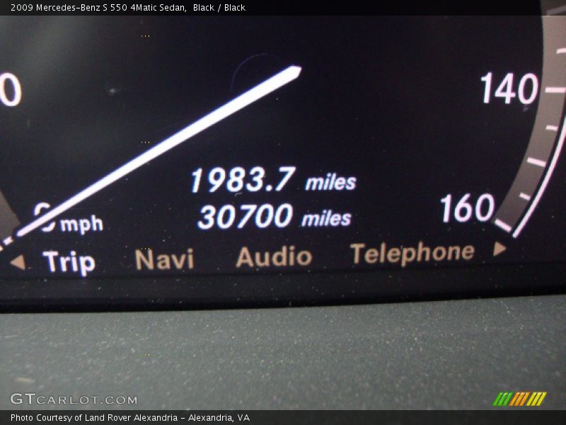 Black / Black 2009 Mercedes-Benz S 550 4Matic Sedan