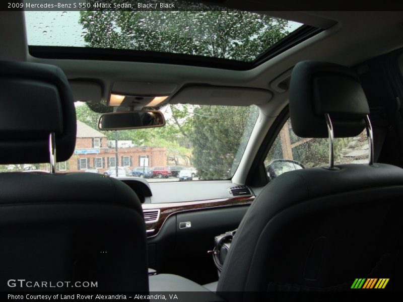 Black / Black 2009 Mercedes-Benz S 550 4Matic Sedan