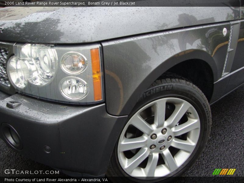 Bonatti Grey / Jet Black/Jet 2006 Land Rover Range Rover Supercharged