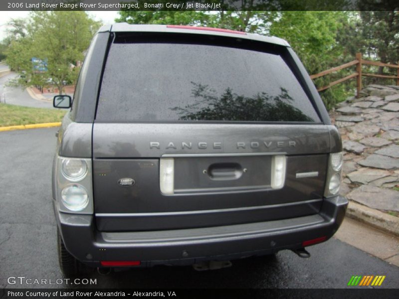 Bonatti Grey / Jet Black/Jet 2006 Land Rover Range Rover Supercharged