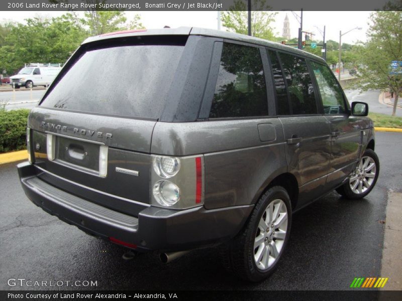 Bonatti Grey / Jet Black/Jet 2006 Land Rover Range Rover Supercharged