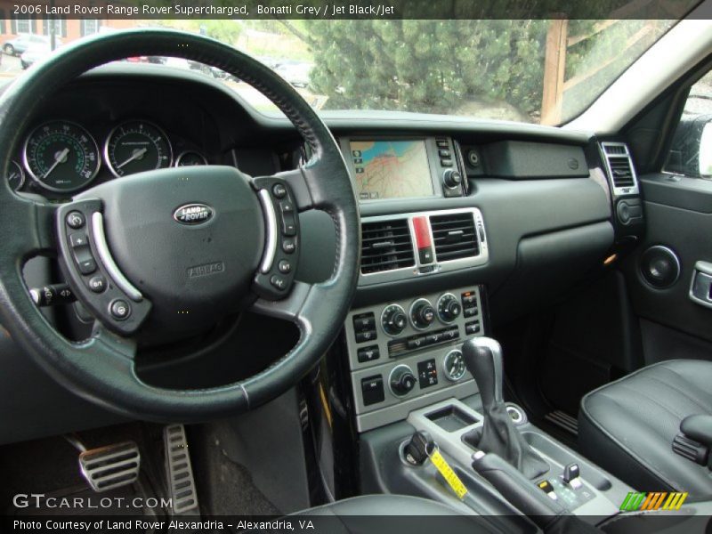 Bonatti Grey / Jet Black/Jet 2006 Land Rover Range Rover Supercharged