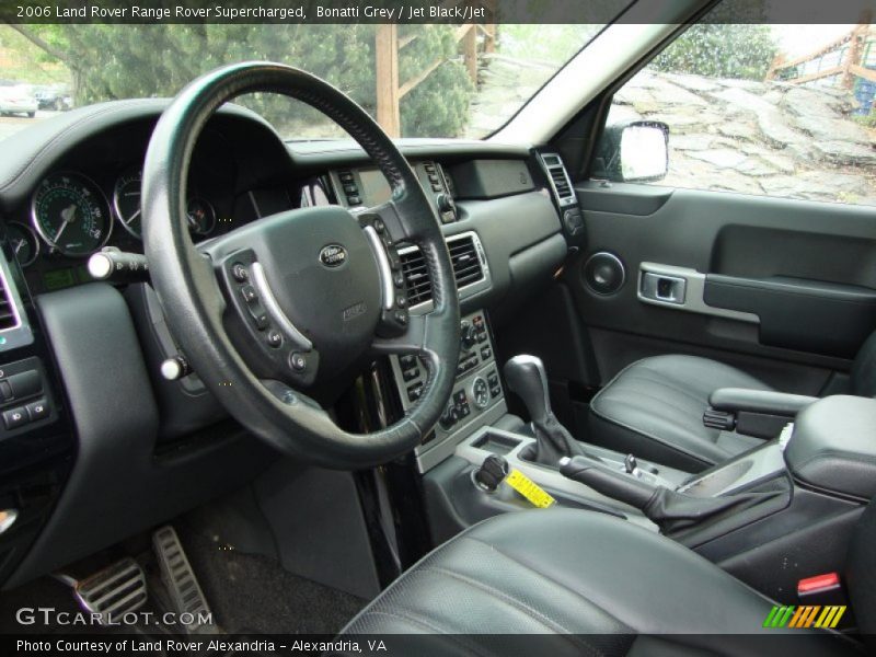 Bonatti Grey / Jet Black/Jet 2006 Land Rover Range Rover Supercharged