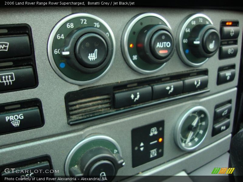 Bonatti Grey / Jet Black/Jet 2006 Land Rover Range Rover Supercharged
