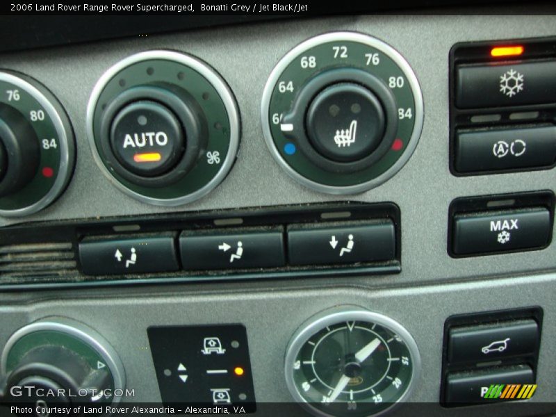 Bonatti Grey / Jet Black/Jet 2006 Land Rover Range Rover Supercharged