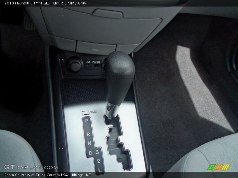 Liquid Silver / Gray 2010 Hyundai Elantra GLS