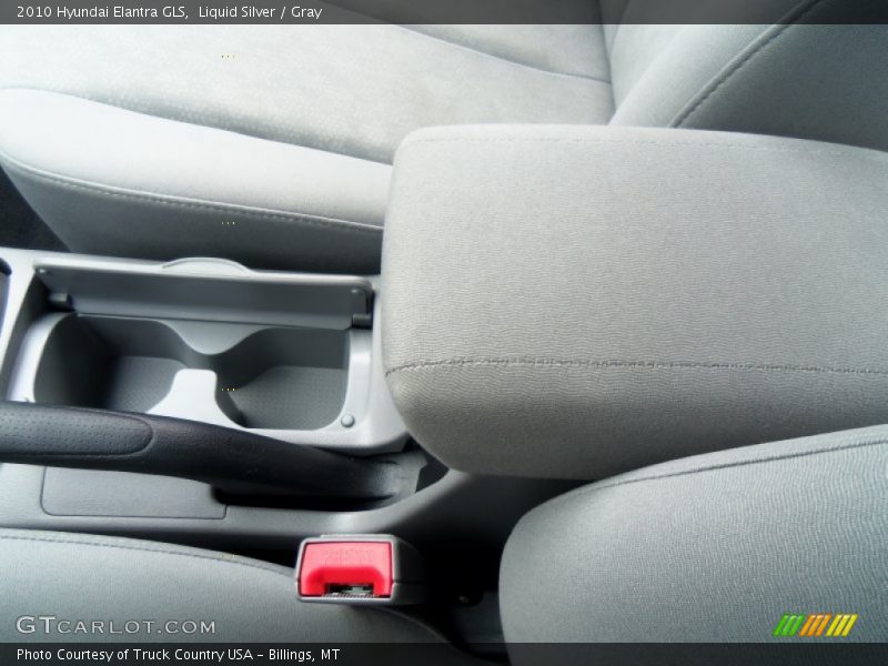 Liquid Silver / Gray 2010 Hyundai Elantra GLS