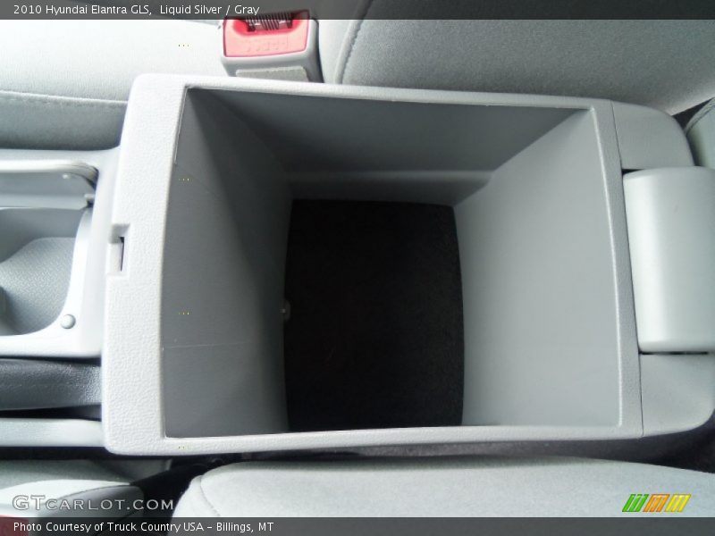 Liquid Silver / Gray 2010 Hyundai Elantra GLS