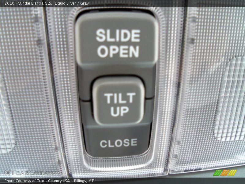 Liquid Silver / Gray 2010 Hyundai Elantra GLS
