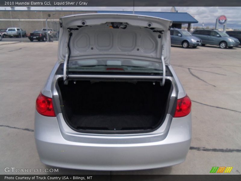 Liquid Silver / Gray 2010 Hyundai Elantra GLS