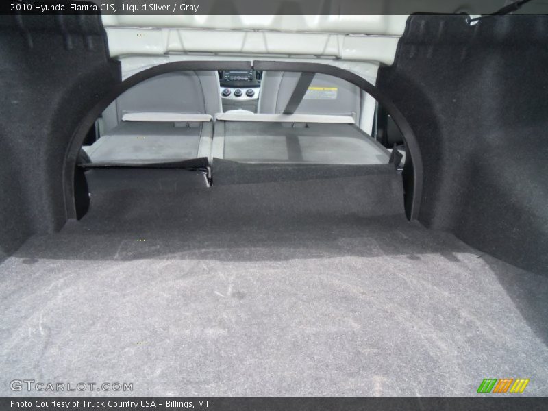 Liquid Silver / Gray 2010 Hyundai Elantra GLS