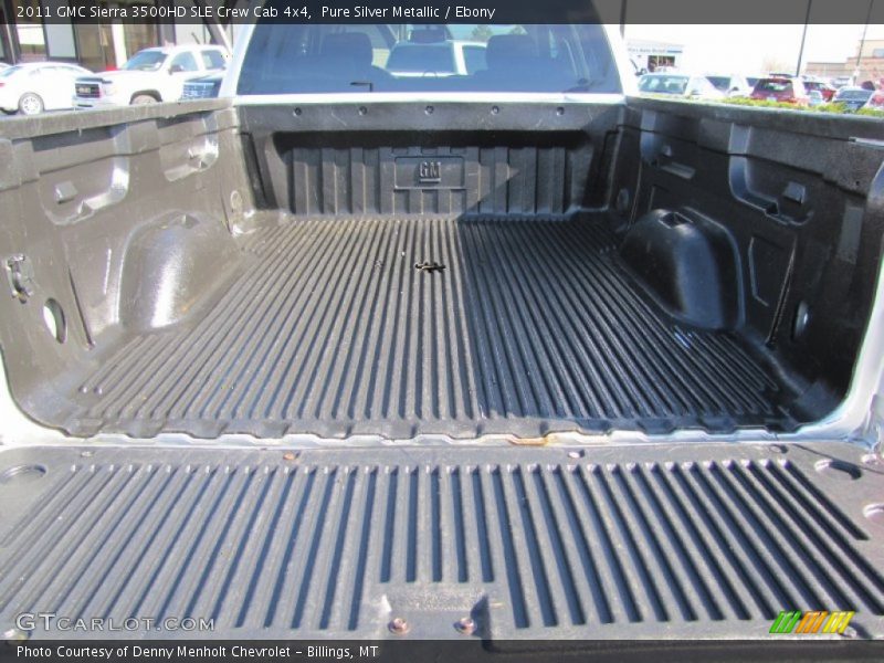 Pure Silver Metallic / Ebony 2011 GMC Sierra 3500HD SLE Crew Cab 4x4