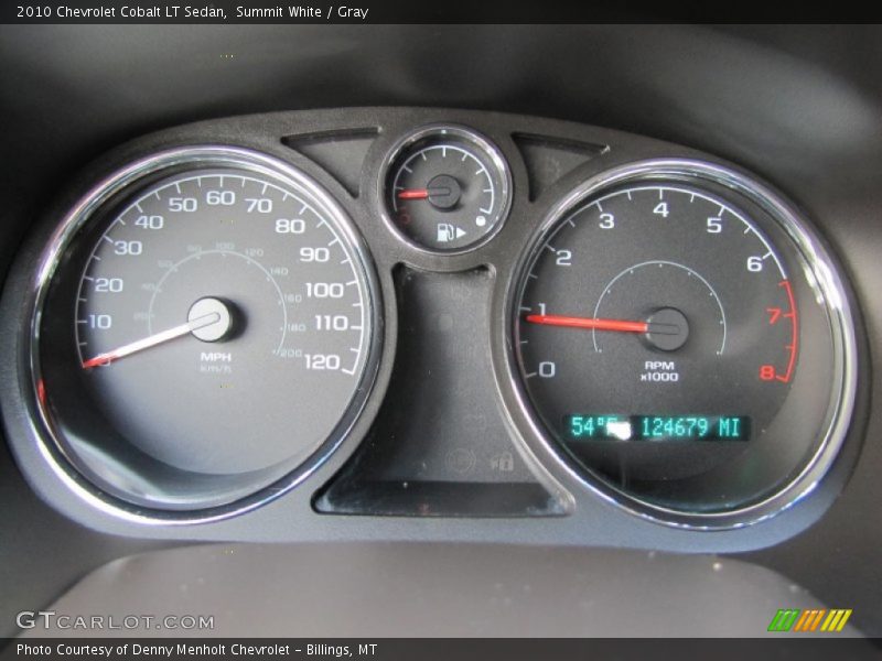 Summit White / Gray 2010 Chevrolet Cobalt LT Sedan
