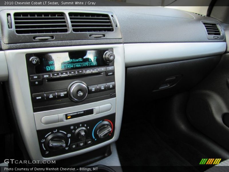 Summit White / Gray 2010 Chevrolet Cobalt LT Sedan