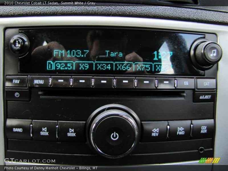 Summit White / Gray 2010 Chevrolet Cobalt LT Sedan