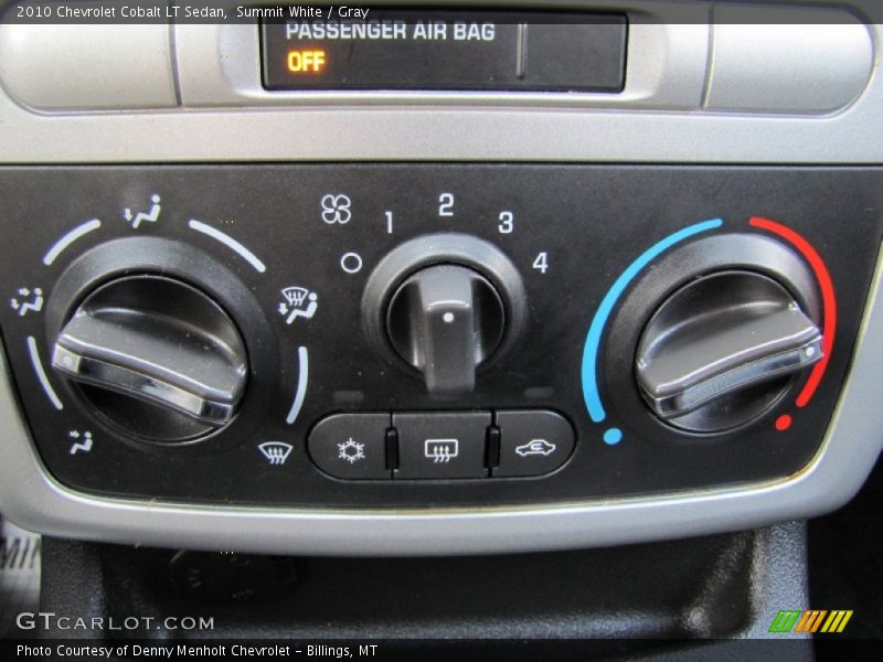 Summit White / Gray 2010 Chevrolet Cobalt LT Sedan