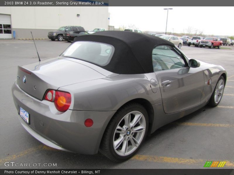 Sterling Grey Metallic / Black 2003 BMW Z4 3.0i Roadster
