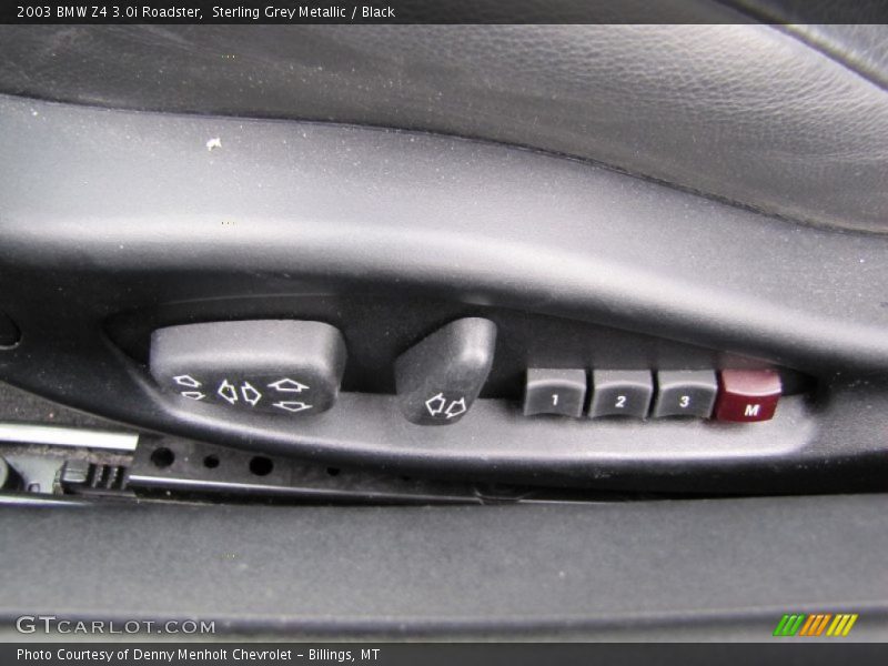 Sterling Grey Metallic / Black 2003 BMW Z4 3.0i Roadster