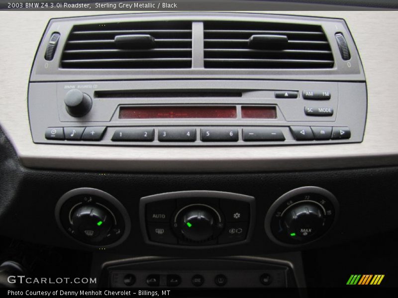 Sterling Grey Metallic / Black 2003 BMW Z4 3.0i Roadster