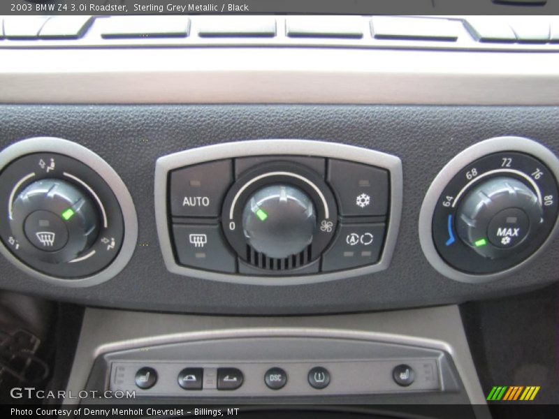 Sterling Grey Metallic / Black 2003 BMW Z4 3.0i Roadster