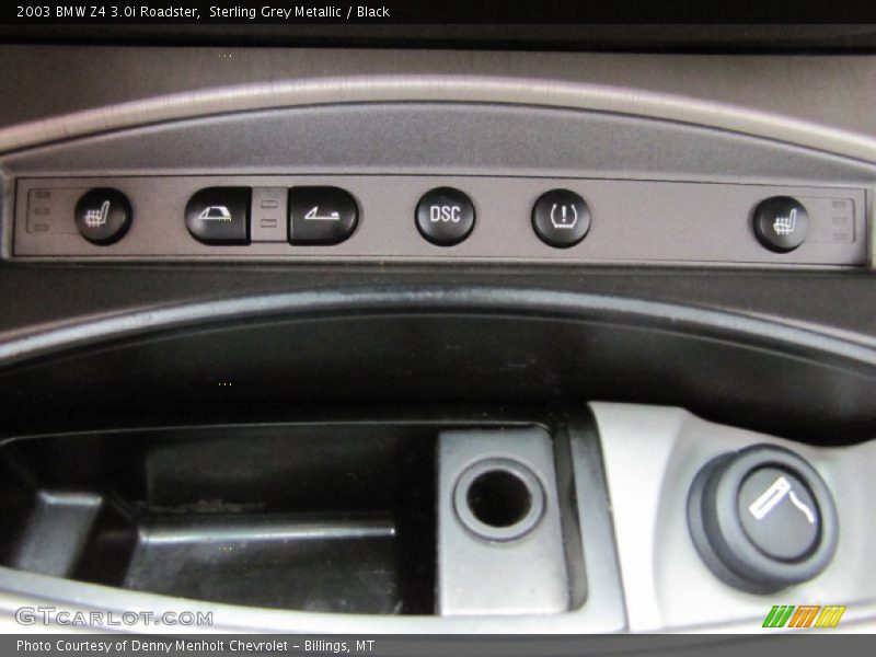 Sterling Grey Metallic / Black 2003 BMW Z4 3.0i Roadster