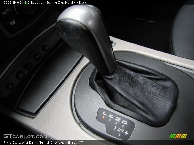 Sterling Grey Metallic / Black 2003 BMW Z4 3.0i Roadster