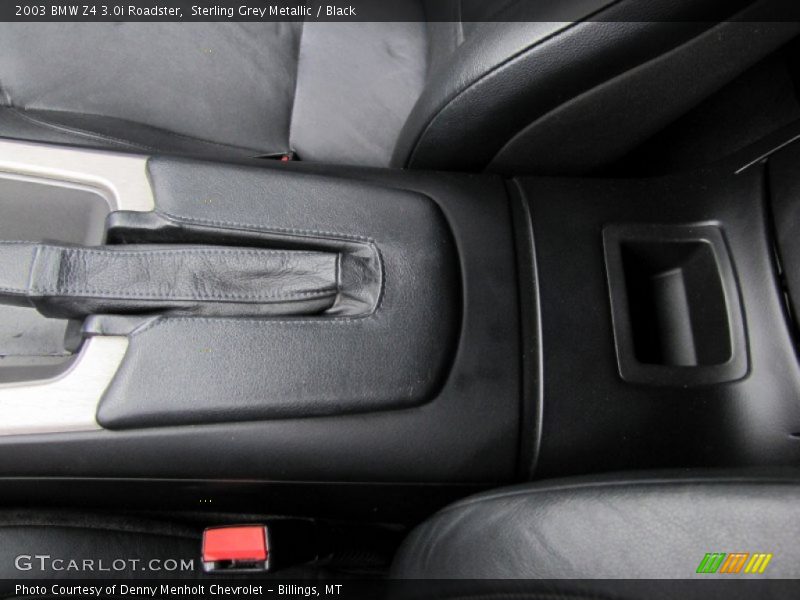 Sterling Grey Metallic / Black 2003 BMW Z4 3.0i Roadster