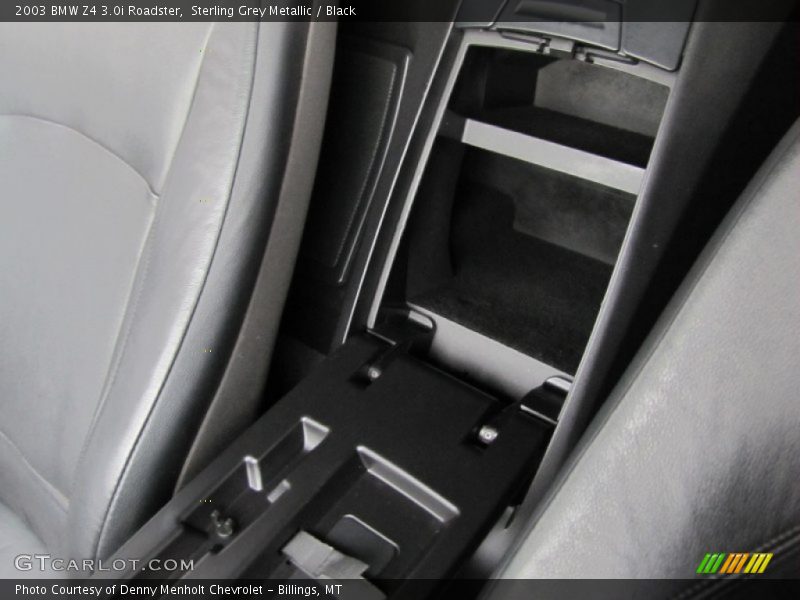 Sterling Grey Metallic / Black 2003 BMW Z4 3.0i Roadster