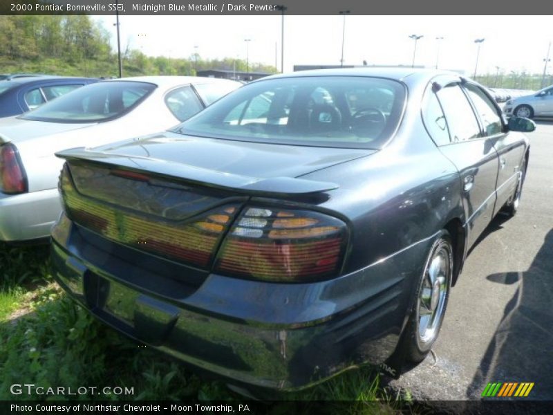 Midnight Blue Metallic / Dark Pewter 2000 Pontiac Bonneville SSEi