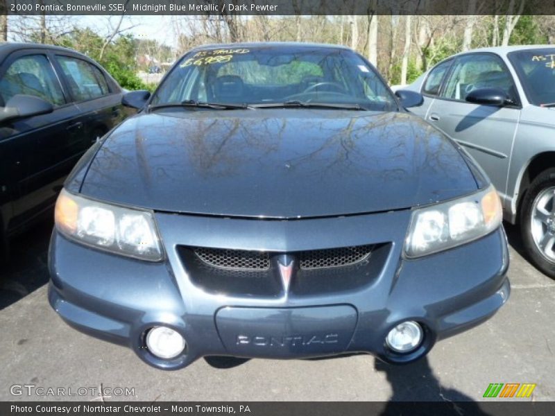 Midnight Blue Metallic / Dark Pewter 2000 Pontiac Bonneville SSEi