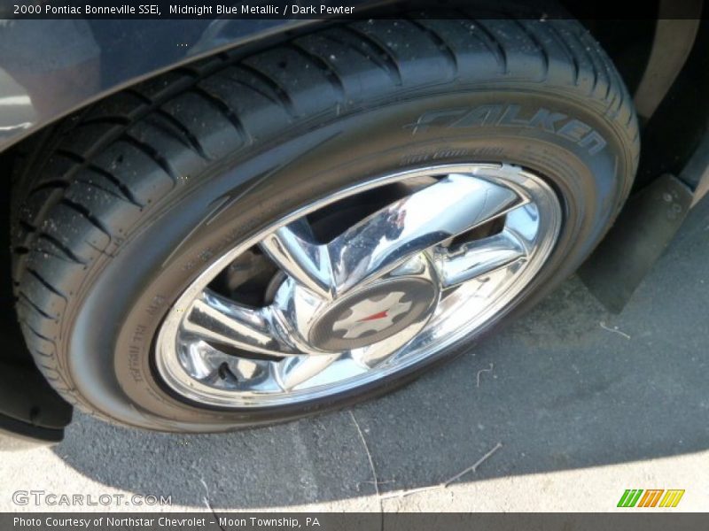 Midnight Blue Metallic / Dark Pewter 2000 Pontiac Bonneville SSEi