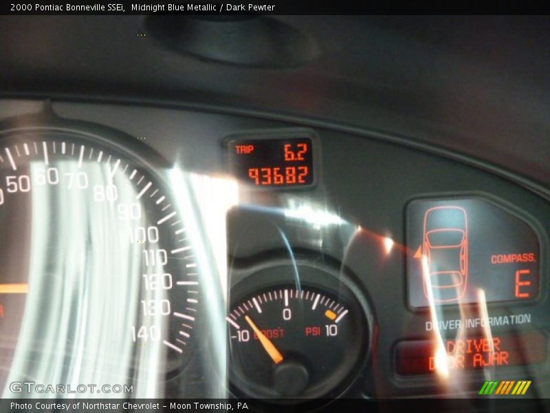 Midnight Blue Metallic / Dark Pewter 2000 Pontiac Bonneville SSEi