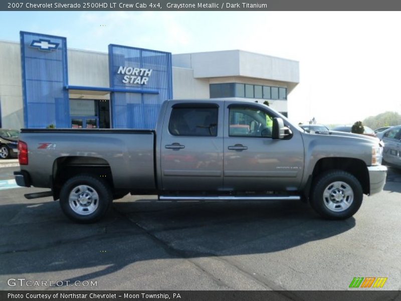 Graystone Metallic / Dark Titanium 2007 Chevrolet Silverado 2500HD LT Crew Cab 4x4