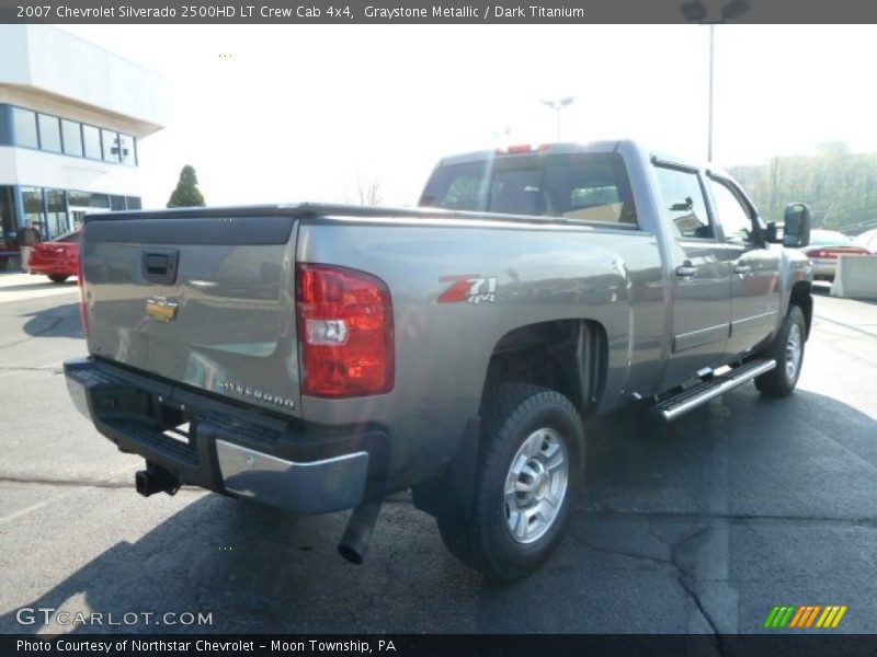Graystone Metallic / Dark Titanium 2007 Chevrolet Silverado 2500HD LT Crew Cab 4x4