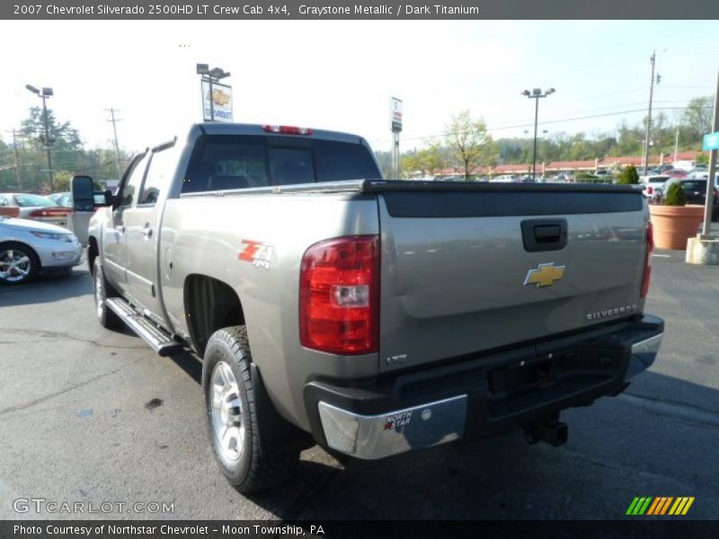 Graystone Metallic / Dark Titanium 2007 Chevrolet Silverado 2500HD LT Crew Cab 4x4