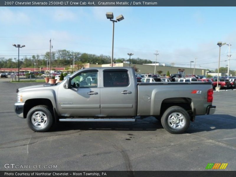 Graystone Metallic / Dark Titanium 2007 Chevrolet Silverado 2500HD LT Crew Cab 4x4