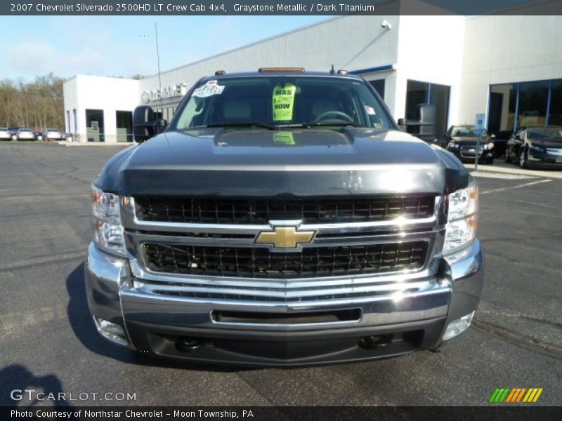 Graystone Metallic / Dark Titanium 2007 Chevrolet Silverado 2500HD LT Crew Cab 4x4