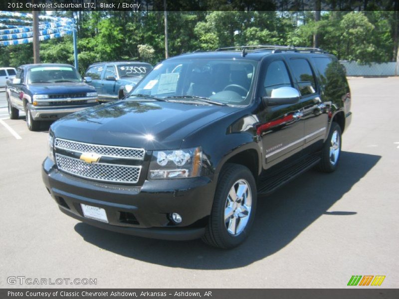 Black / Ebony 2012 Chevrolet Suburban LTZ