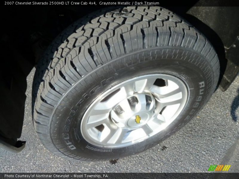 Graystone Metallic / Dark Titanium 2007 Chevrolet Silverado 2500HD LT Crew Cab 4x4