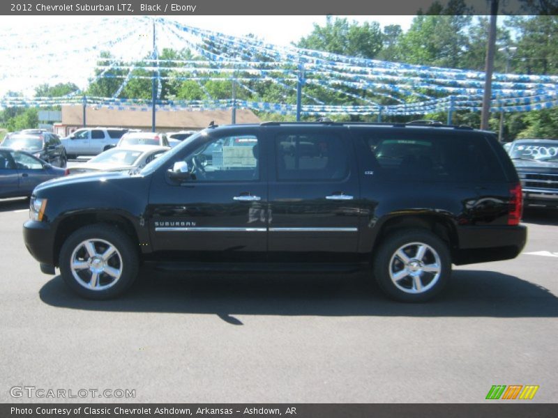 Black / Ebony 2012 Chevrolet Suburban LTZ