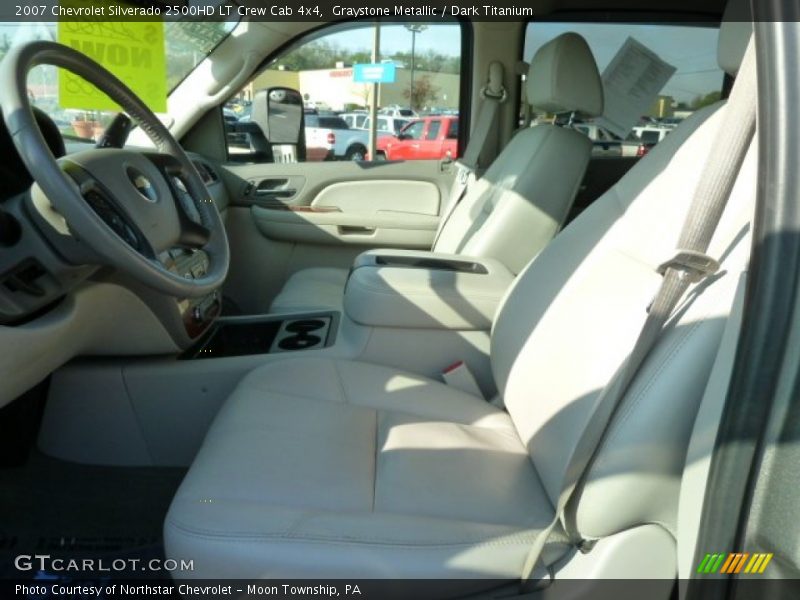 Graystone Metallic / Dark Titanium 2007 Chevrolet Silverado 2500HD LT Crew Cab 4x4