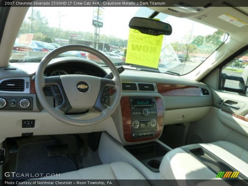 Graystone Metallic / Dark Titanium 2007 Chevrolet Silverado 2500HD LT Crew Cab 4x4
