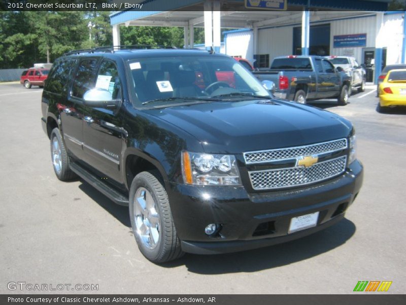 Black / Ebony 2012 Chevrolet Suburban LTZ