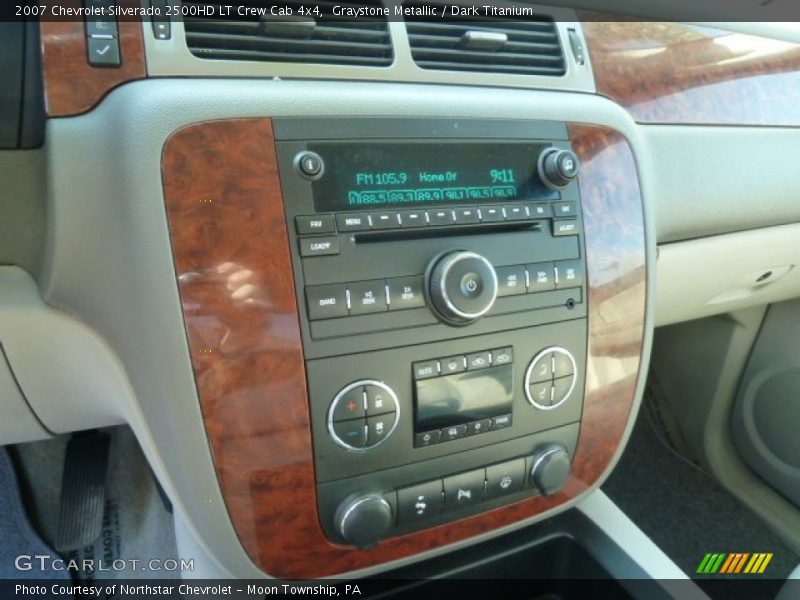Graystone Metallic / Dark Titanium 2007 Chevrolet Silverado 2500HD LT Crew Cab 4x4