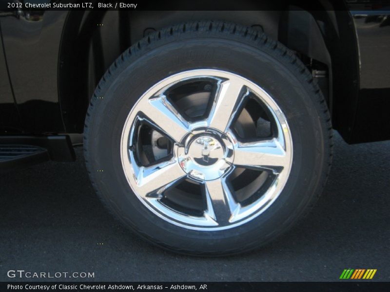 Black / Ebony 2012 Chevrolet Suburban LTZ