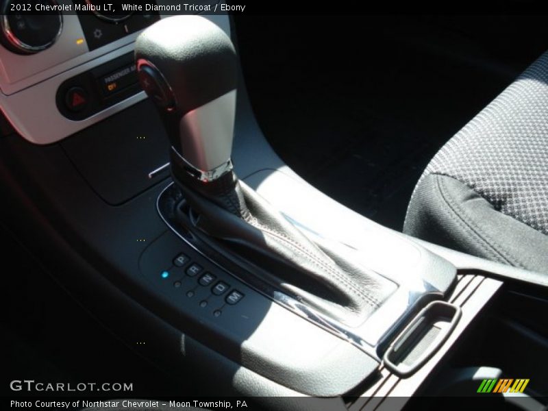 White Diamond Tricoat / Ebony 2012 Chevrolet Malibu LT
