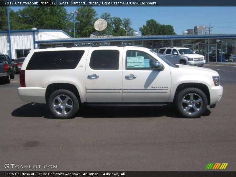  2012 Suburban LTZ White Diamond Tricoat
